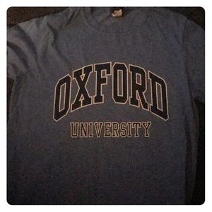 Oxford University tee shirt